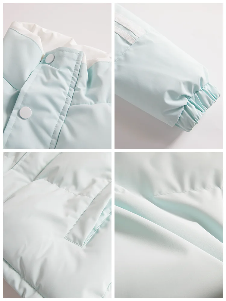 Korean Sle Thiened Cotton Jaet ex Loose Warm Faionable Outerwear for Autumn And Winter New Arrival