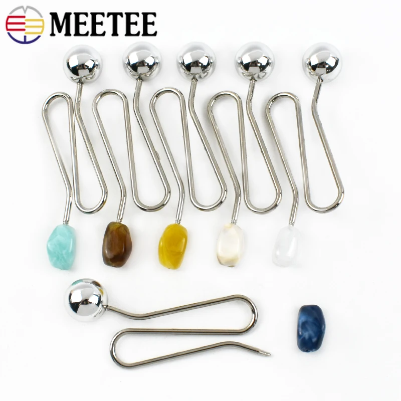 

1/2/3/5Pcs 10.5cm Metal S-shaped Decorative Buckle for T-shirt Detachable Spiral Buckles DIY Garment Sewing Hardware Acessories