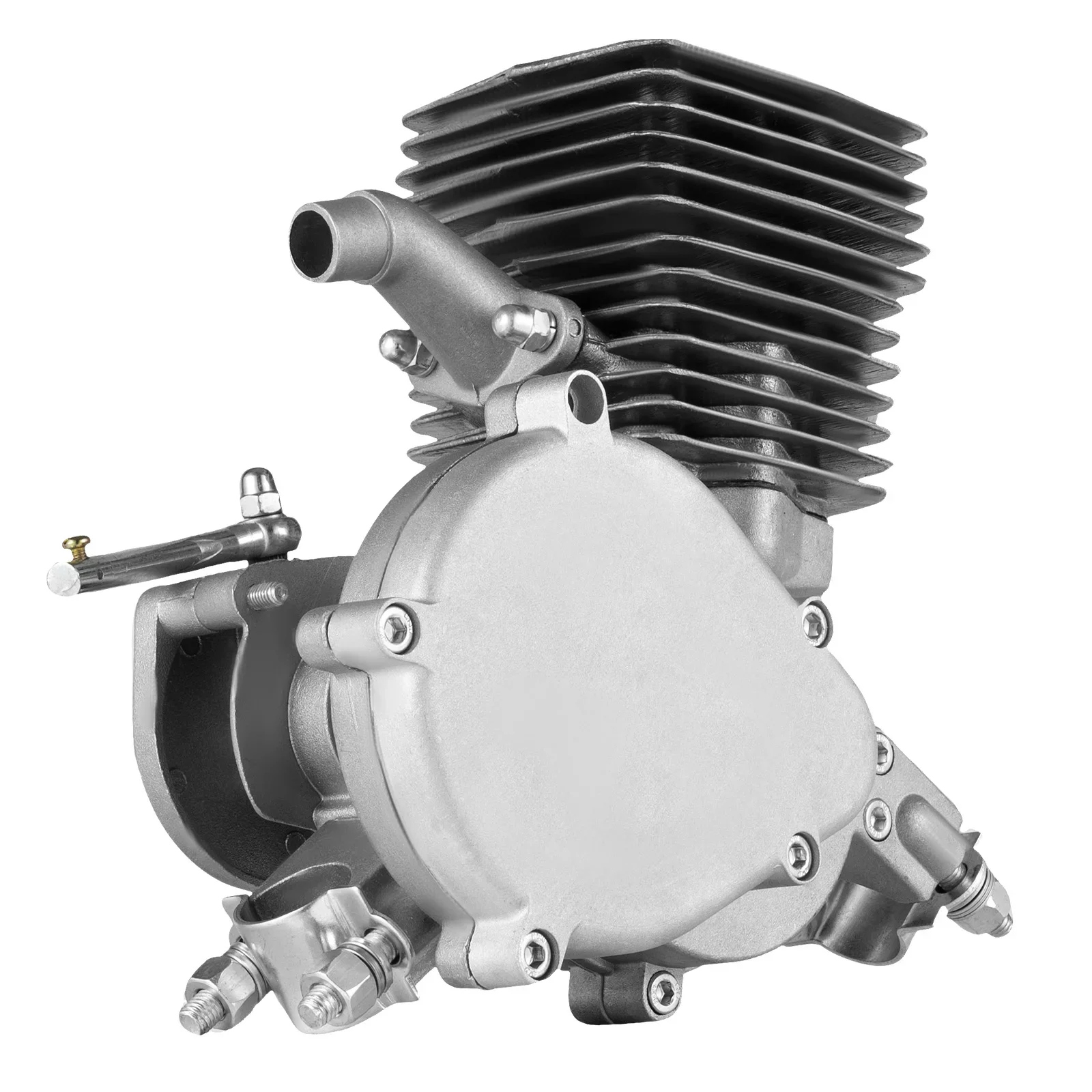 100cc مجموعة محرك الدراجة 2 السكتة الدماغية محرك الغاز عدة الدراجة البنزين دراجة المحرك تحويل كاملة مناسبة لمعظم الدراجات 26 "/28"