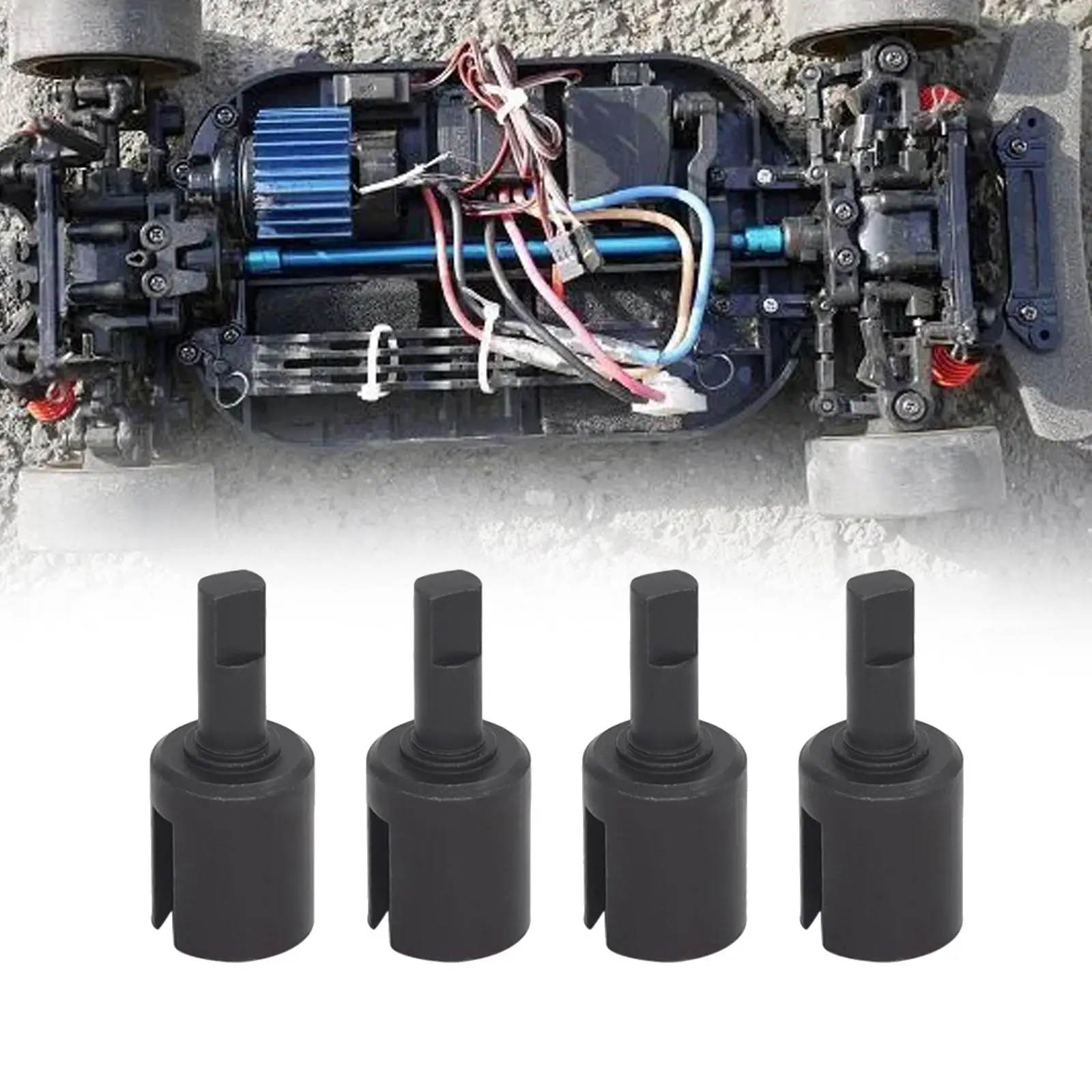 4 Stück Differentialbecher aus Stahl, Differential-Außenantrieb für 1:10 M05 /M06