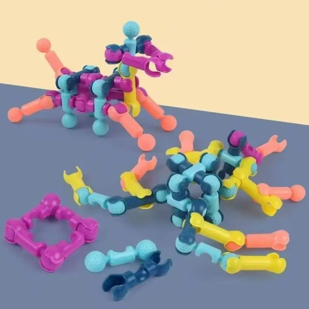 101 pièces briques épissage modèle blocs jouets. Ornement polyvalent mobile de jouet de puzzle de construction de structure fait à la main