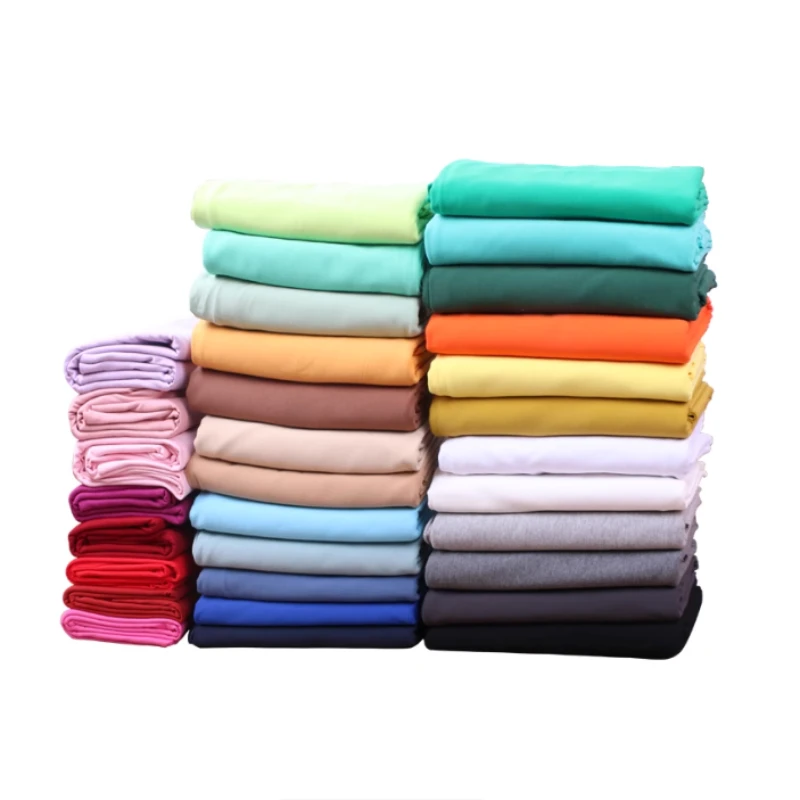 Suéter de punto de 170x50cm, 95% algodón, 5% LICRA, tela gruesa para hacer ropa deportiva de primavera y verano, tela de costura para vestido, alta elasticidad
