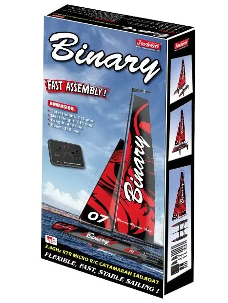 New Joyway 8807 V2 V3 Remote-Controlled Competition Ship Joyway 8807v2 V3 Pure Wind Catamaran Romote Control Sailing Model Toy