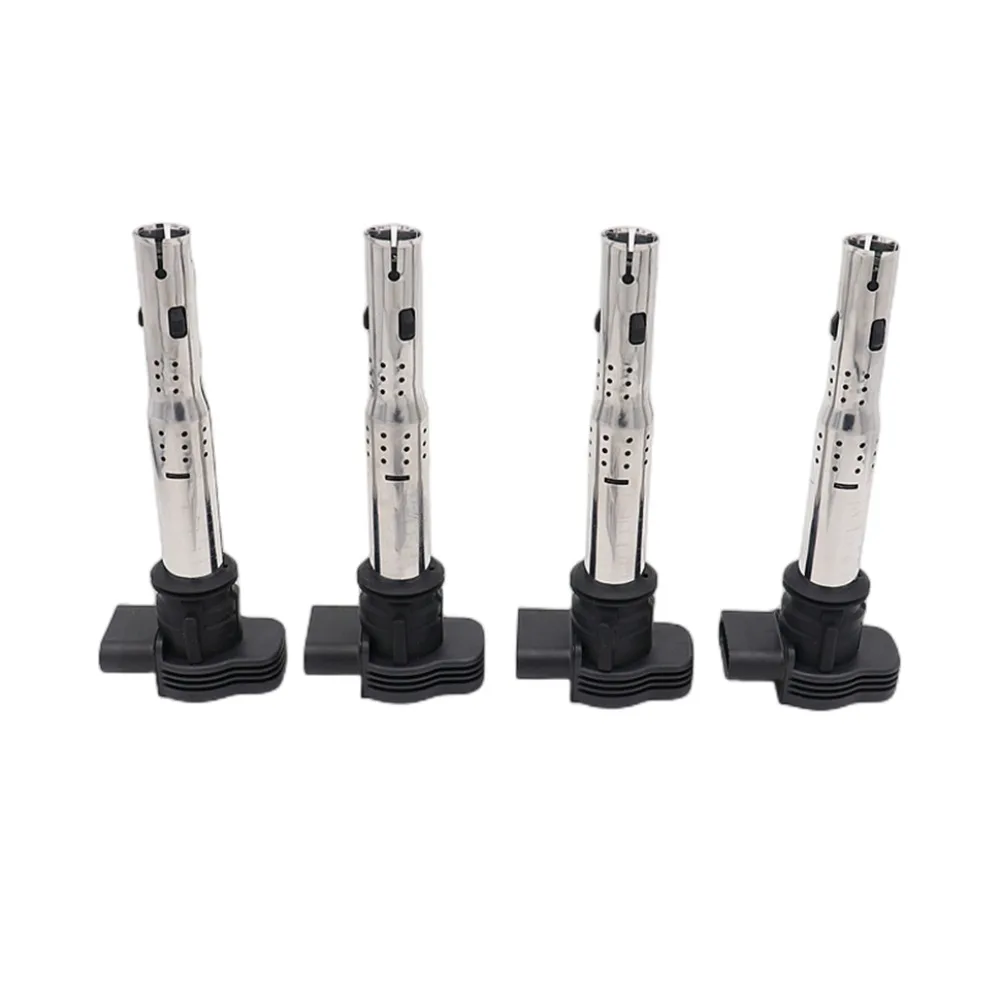 

4pcs Ignition Coils 07K905715G 0221604115 For VW Audi 2.0T CBFA CCTA