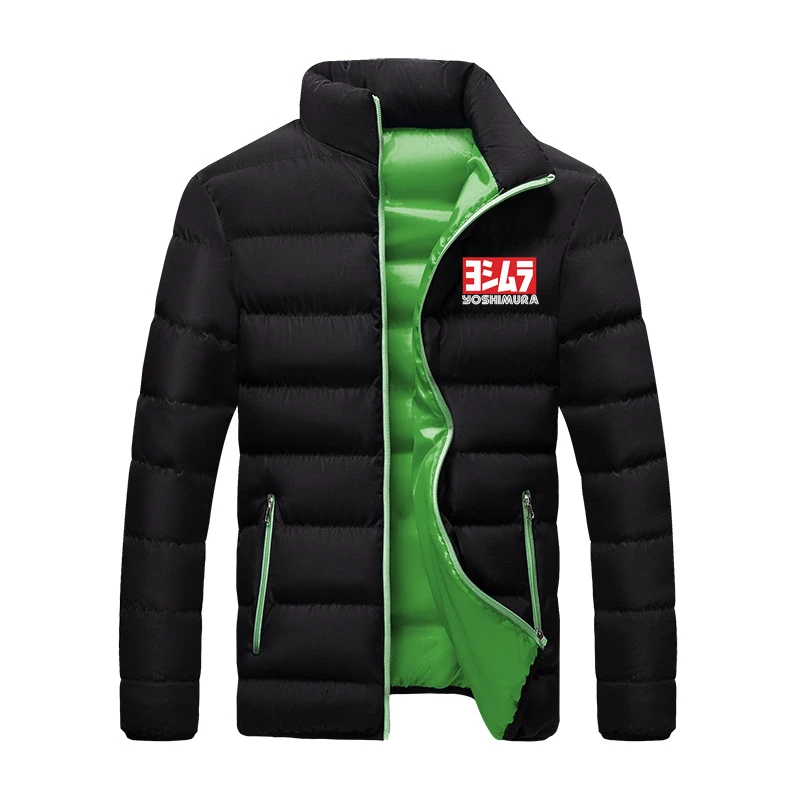 Chaqueta con estampado de marca Yoshimura para hombre, Chaqueta de algodón Popular de Color sólido con cremallera, cómoda, de manga larga, otoño de 2022