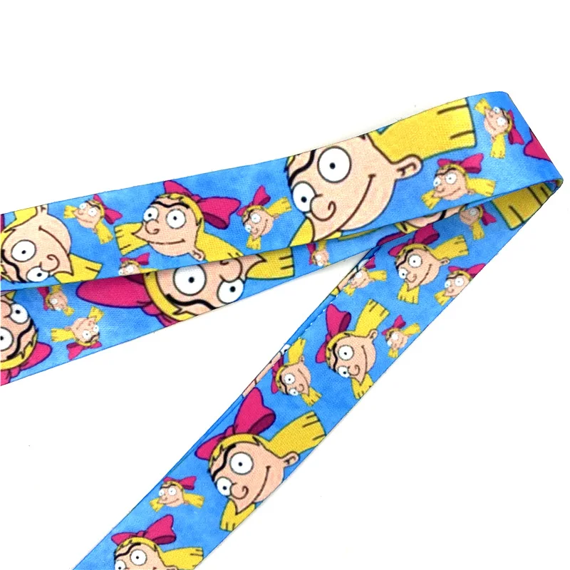 Funny Girl Cartoon Characters Neck Strap Lanyard for keys lanyard card ID Holder Jewelry Decorations Key Chain Accessories Gifts