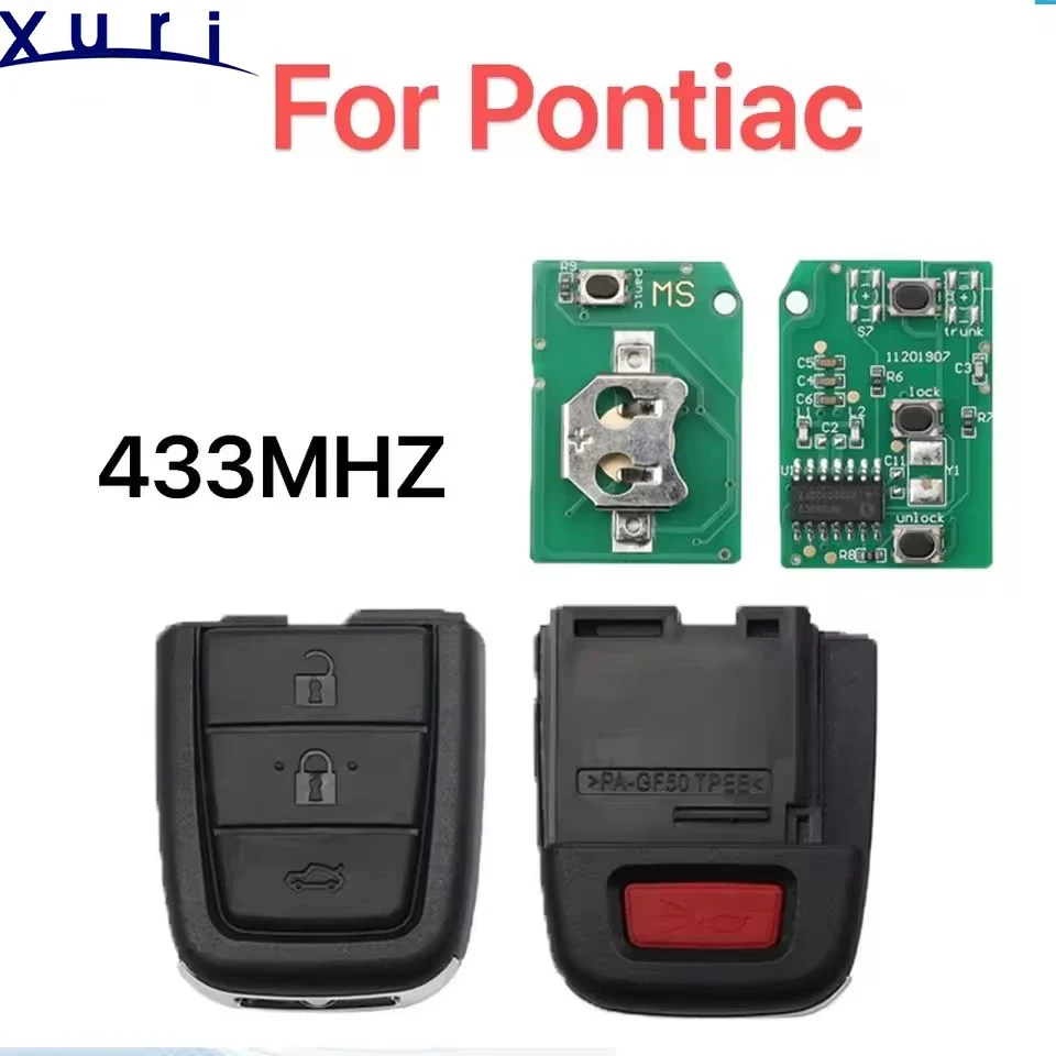 

Xuri Smart remote key For Chevrolet Pontiac G8 / Holden VE SS SV6 HSV GTS 433MHZ 4Button