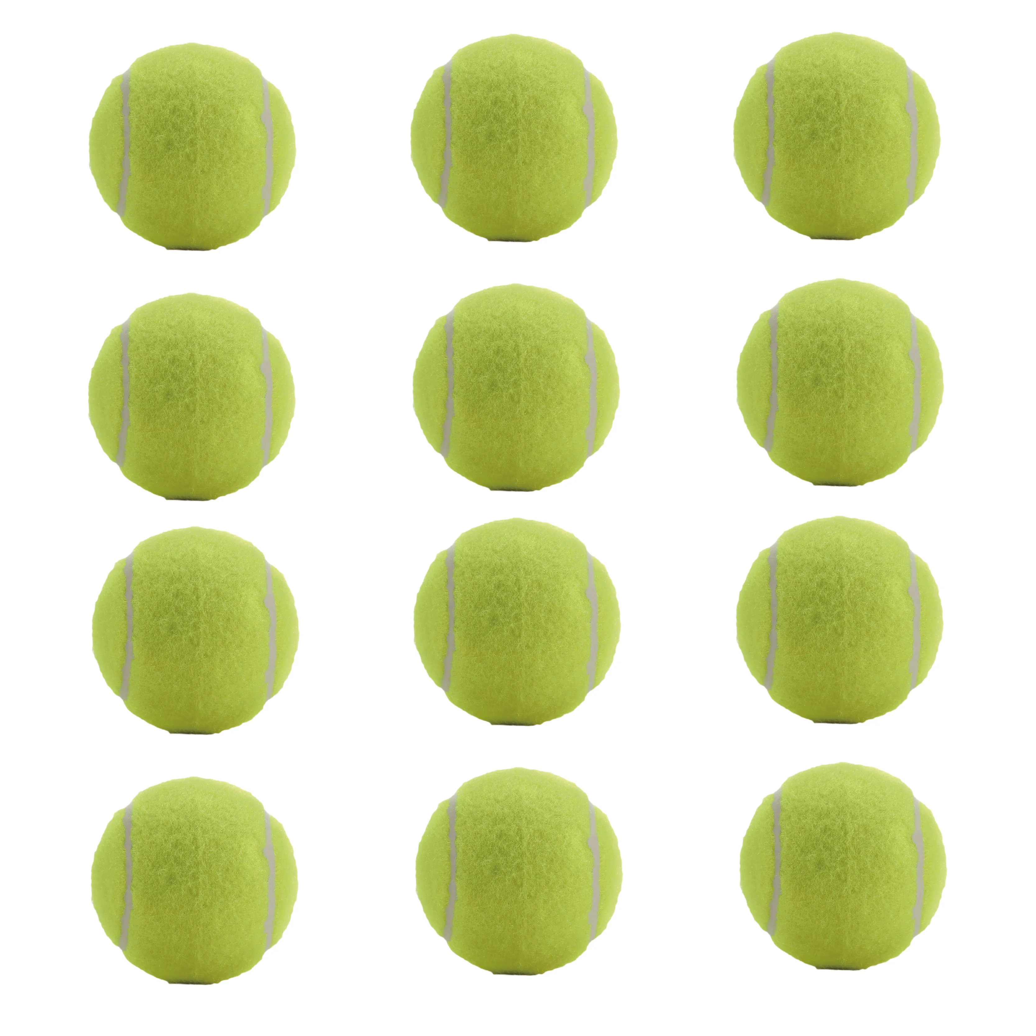 

INSUM Tennis Balls Practice Training Pressureless High Quality Durable Bouncy Balls for Beginner Tennis Sport