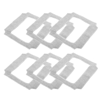 6PCS Window Cleaning Robot Mop Cloth Cleaning Rag Towel Dust Cloth Cleaning Cloth For LIECTROUX YW910-New