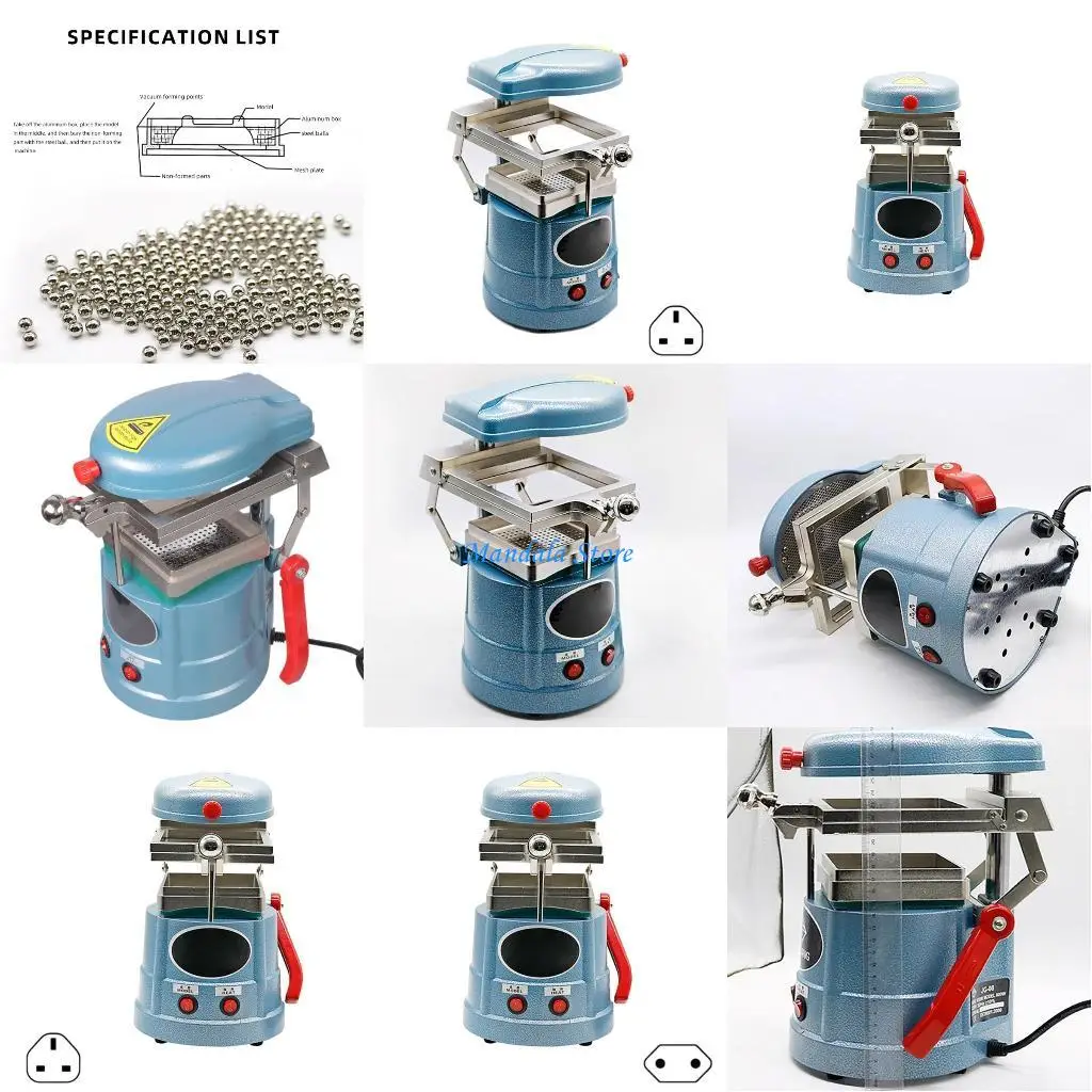 

U2JC Стоматологический ламинатор Стоматологическая вакуумная формовочная машина 110 В/220 В для клинической практики