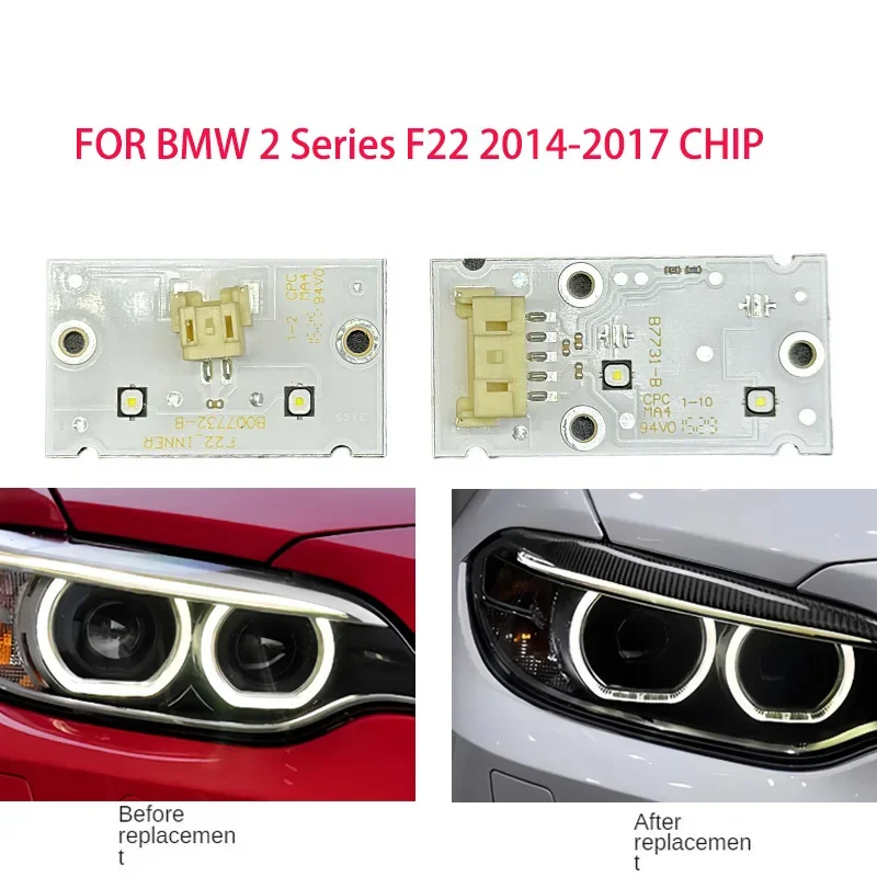 White Light for BMW 2 Series F22 2014-2017 Car Headlights DRL Chip Ballast Chip Circuit Board Light Source Board Chip