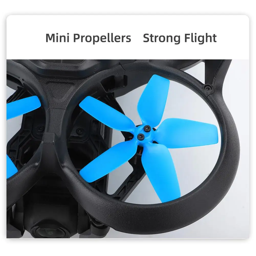 プロペラ2925Sネジ付きのカラフルな交換用ブレード小型軽量ドローンのウィングは、dji avataアクセサリーと互換性があります