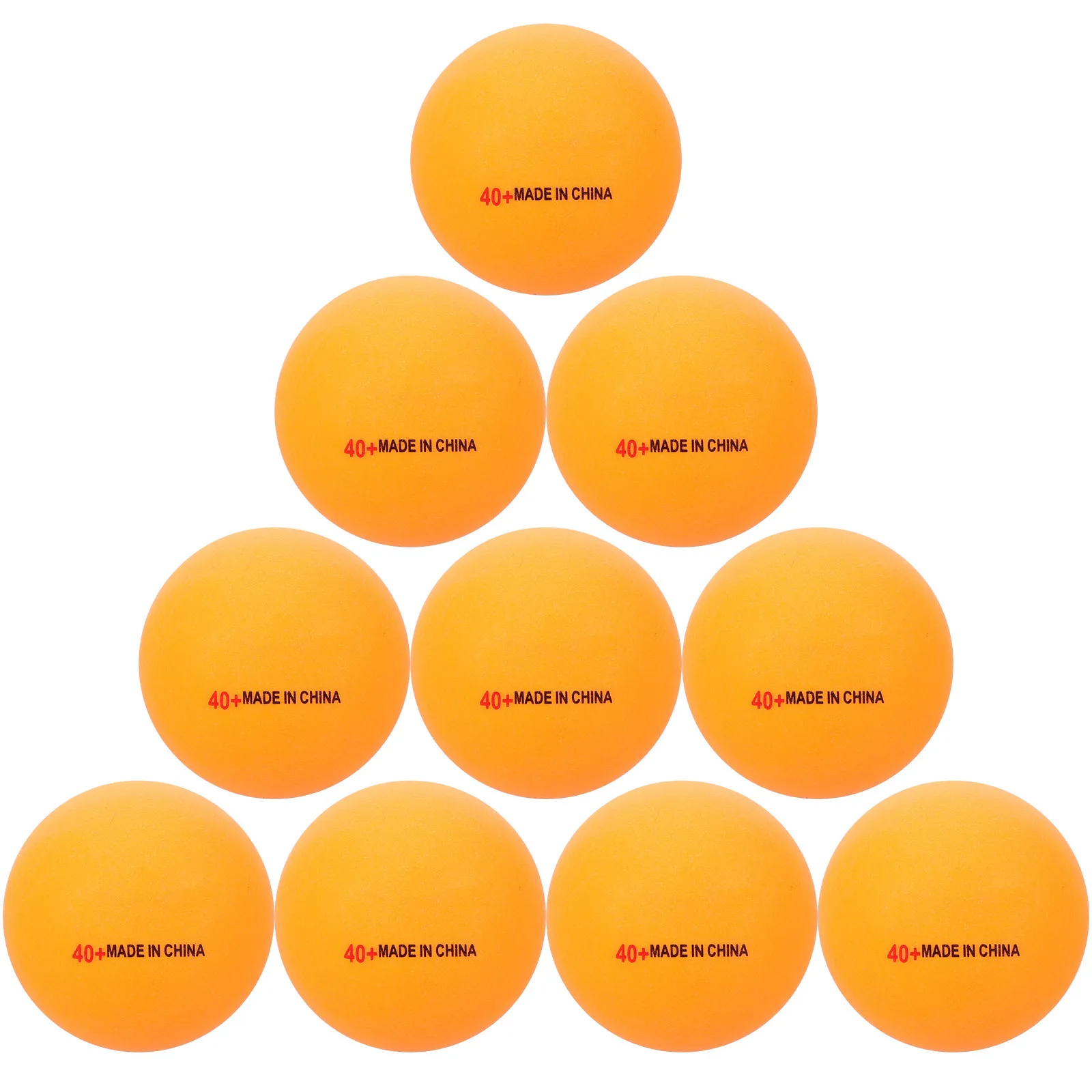 

50Pcs Training Table Tennis Balls High Quality ABS Round Pong Balls for Skill Development Practice Sports Game Portable Small