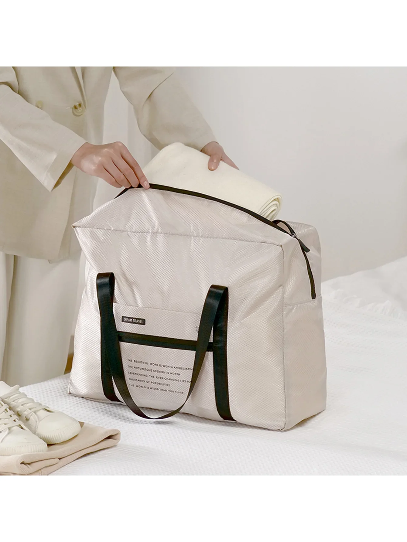 

CANBOUN Складная легкая дорожная сумка, спортивная и дорожная сумка большой вместимости, сумка для ручной клади, еженедельная сумка для багажа Night Ryan