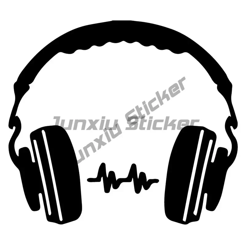 

Dj Headphones Music Bumper Tail Decoration Car Stickers Vinyl Decals