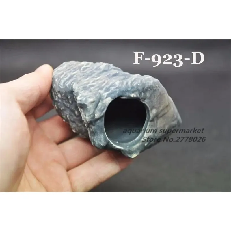 MF CICHLID STONE Ceramic Aquarium Rock Cave decor for Aquarium Fish Tank