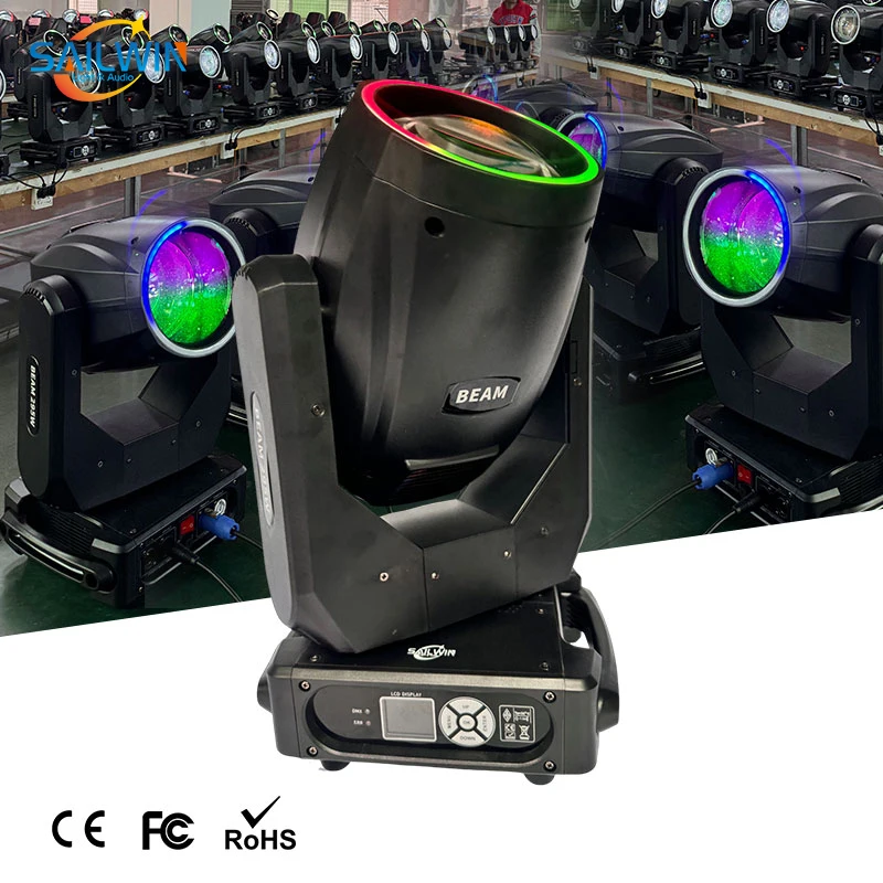 

SAILWIN Sharpy 295W 14r Adjustable Moving Head Beam Light Stage Light Equipment Wedding Dmx Rgbw Moving Head Light