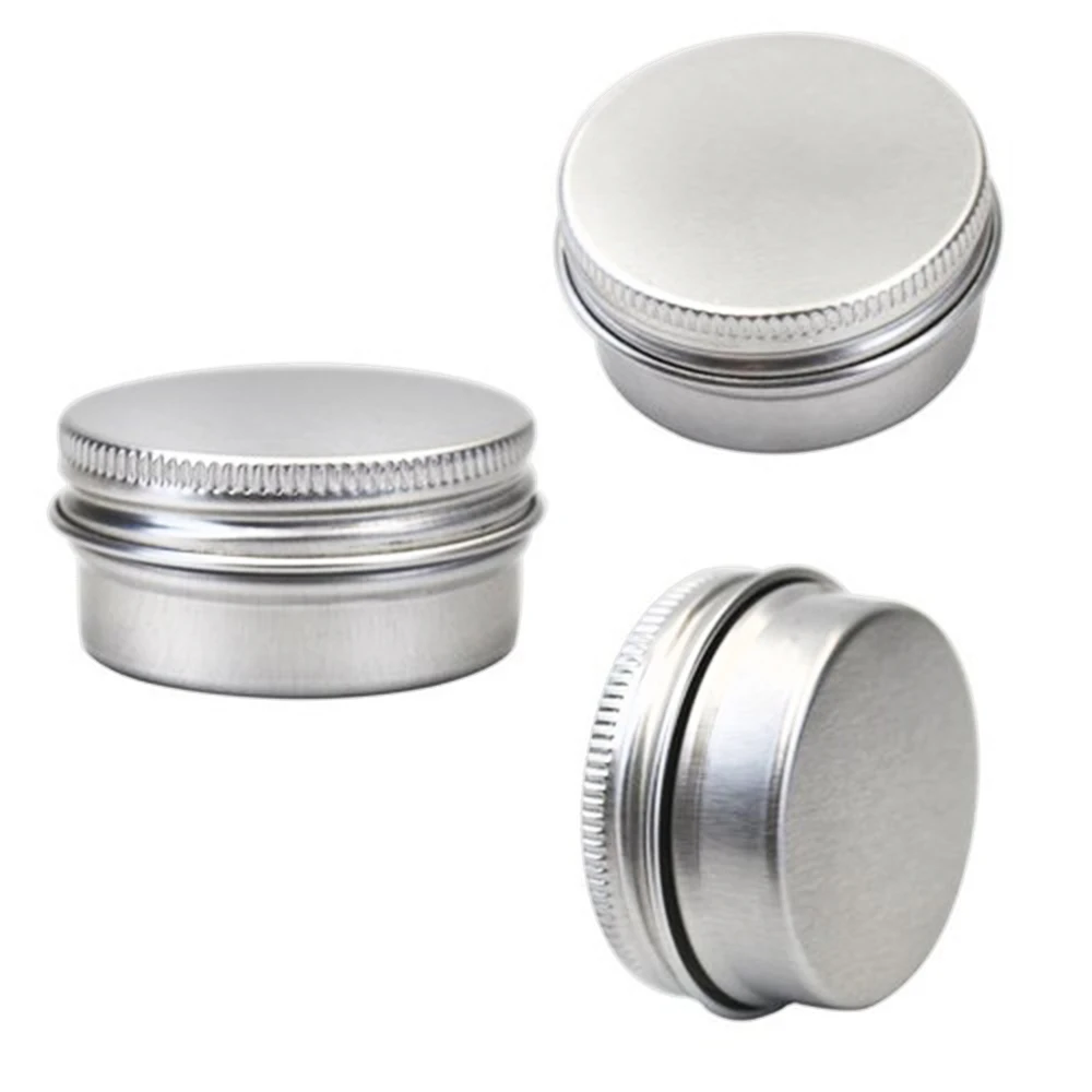10 Stück Aluminium-Dose, Metallbehälter, 5 g, 10 g, 15 g, 20 g, 30 g, 50 g, 60 g, 100 g, kosmetische Gesichts-Augencreme, Verpackung, leere Dosen, Lippenbalsam, Kerzenglas – Detail 23