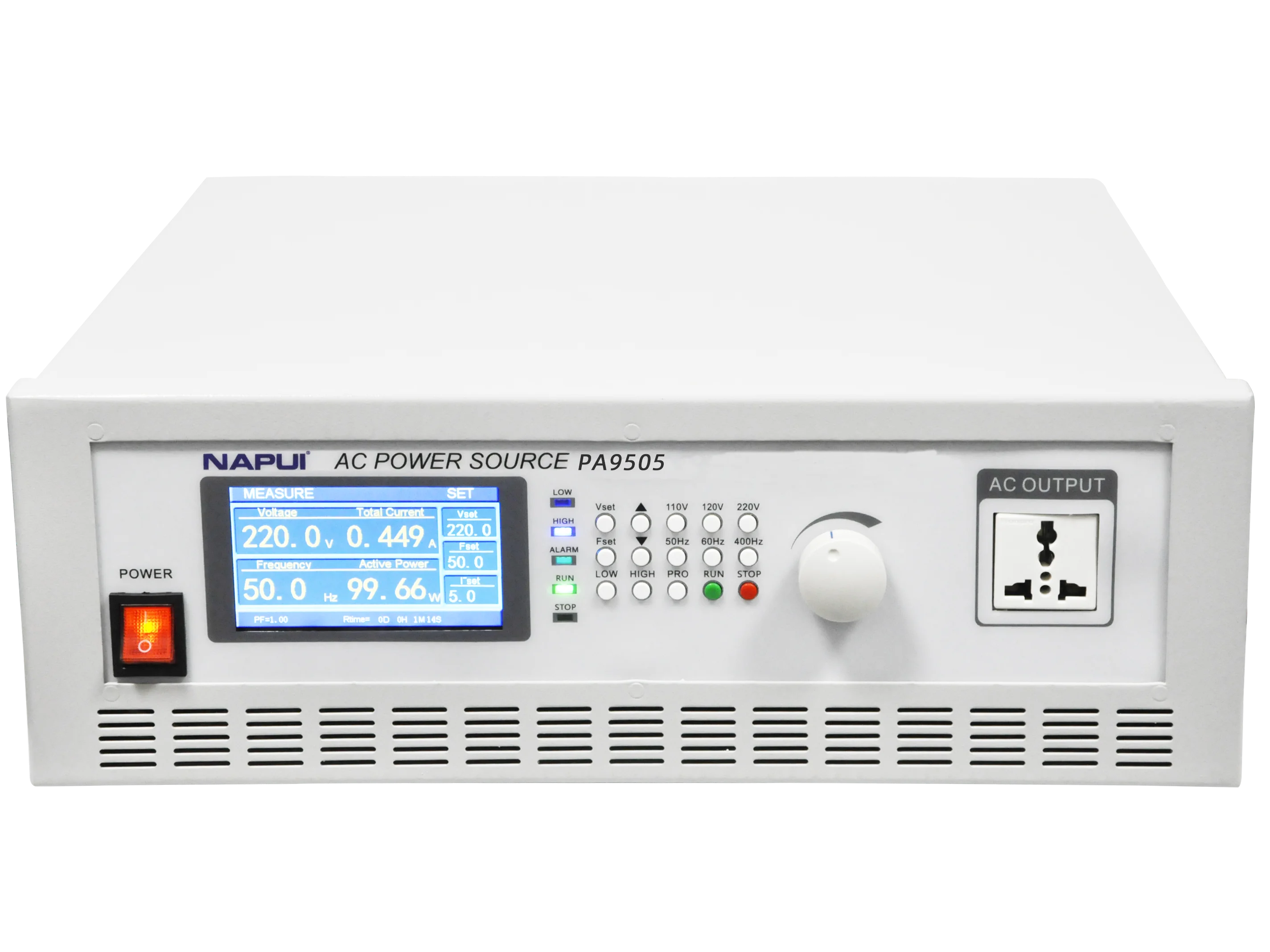 L 500VA AC Power Supply PA9505 Programmable Laboratory Variable Frequency Converter IGBT AC Power Source