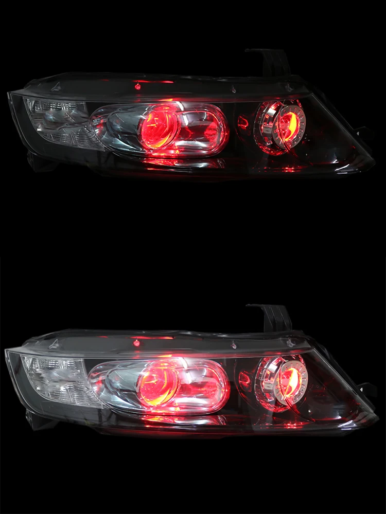 Feux de sauna LED complets personnalisés pour Honda Odyssey, lampes avant DRL, lentille de budgétaire bi-xénon, 2005-2008