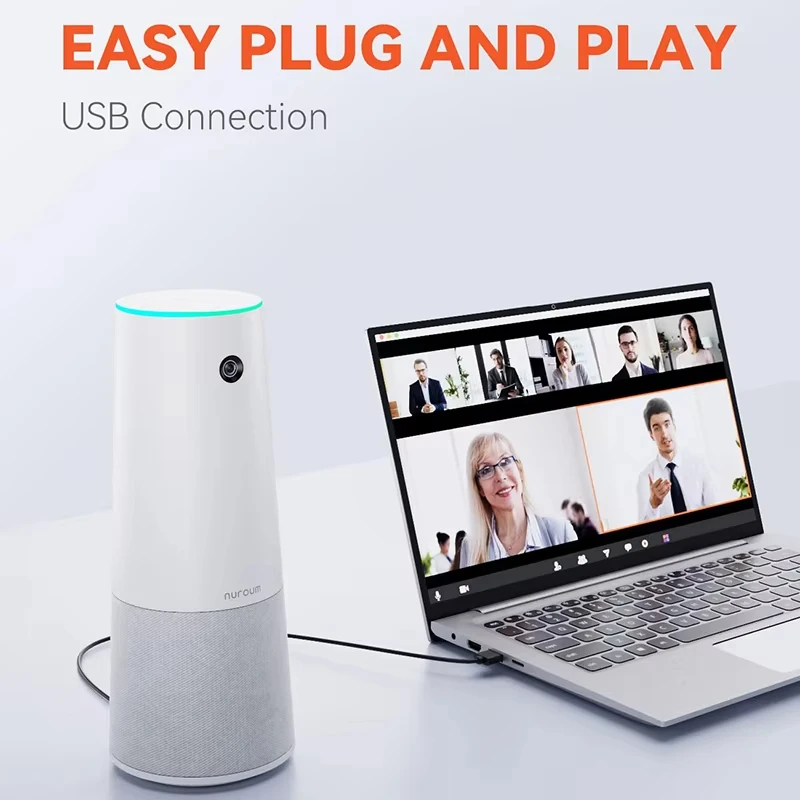 

NUROUM C20 All In One Conference Camera 1080p Full Hd 110° Ultra-wide-angle For Conference Room