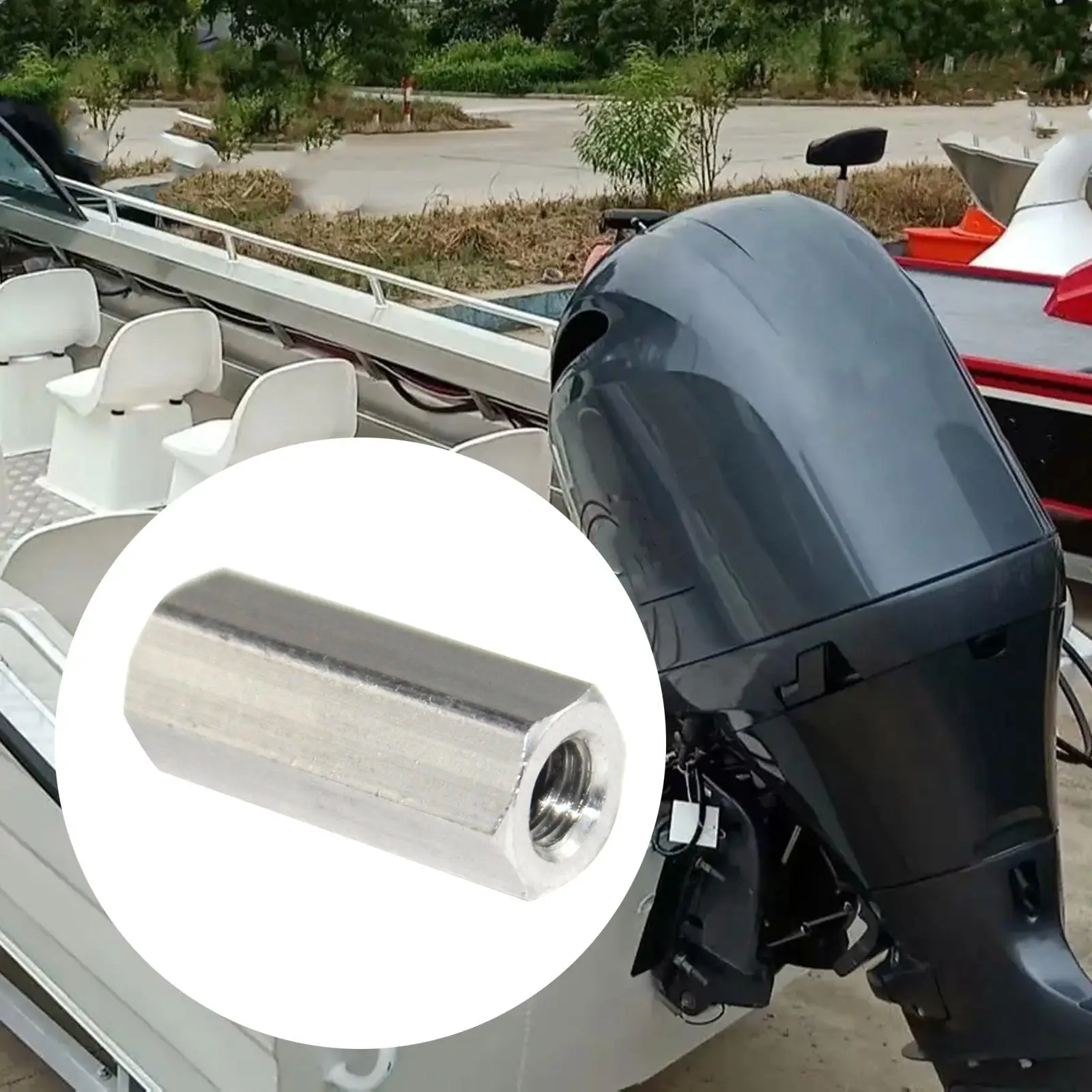 

Outboard Motor Shift Rod Connector -44146 Wear Resistant Metal Durable