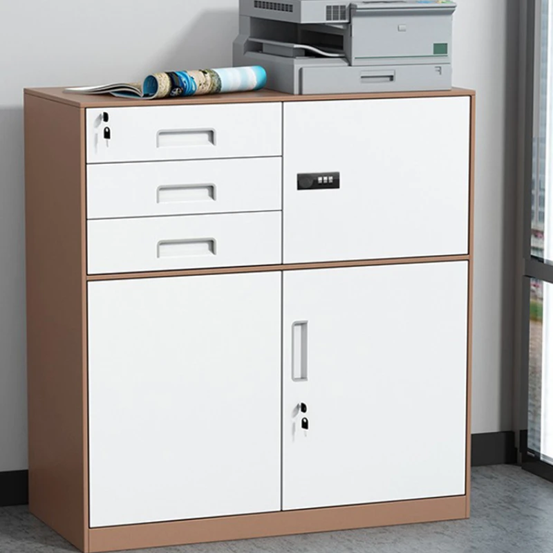 PQF File Cabinet Low Cabinet Tool Locker Drawer with Lock Cabinet Sundries Storage Cabinet