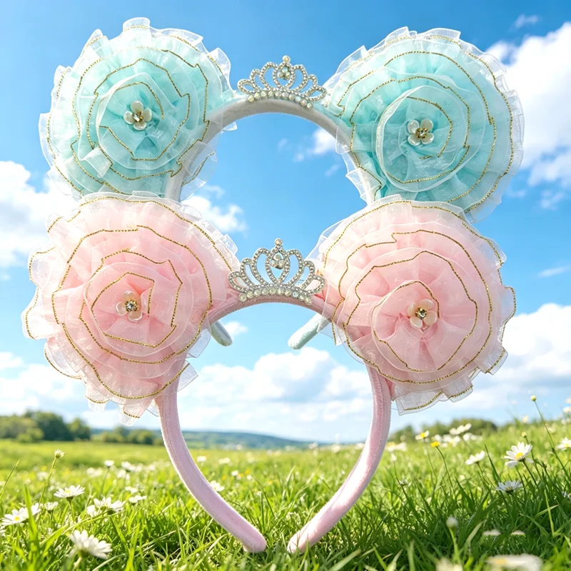 Travel Accessories Girls - Cute Minnie Hairband with Lace Sweet