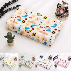 Funda de almohada de látex de algodón para niños, funda de cojín de espuma viscoelástica para bebé, 27x4/30x50cm, funda de almohada de látex para dormitorio