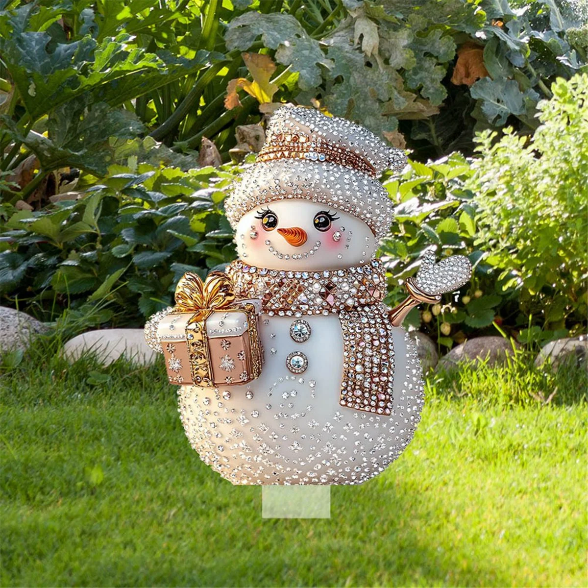 A71P Fairy Tale World جميل الثلج حديقة داخلي وخارجي الاكريليك الديكور مقاوم للماء قلادة مقاومة للاهتراء #4