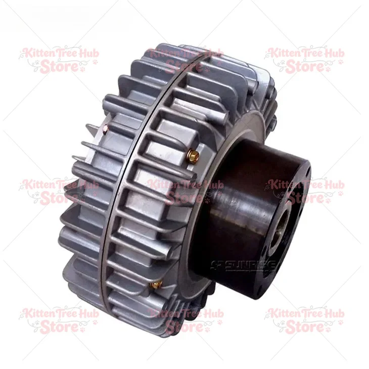Hollow rotating shaft magnetic powder clutch, magnetic powder brake, brake hole, 24V tension controller, hollow.