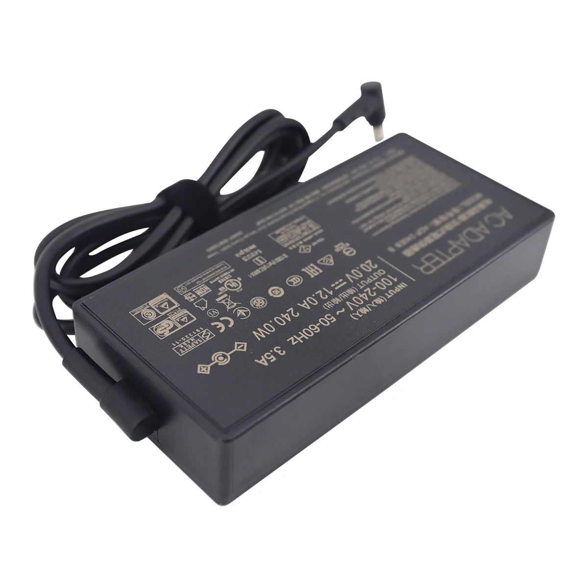 Imagem -04 - Fonte de Alimentação do Adaptador ac para Asus Rog 15 Rtx2080 G733qs Ux582lr 20v 12a 240w Adp240eb 6.0x3.7 mm Carregador ac
