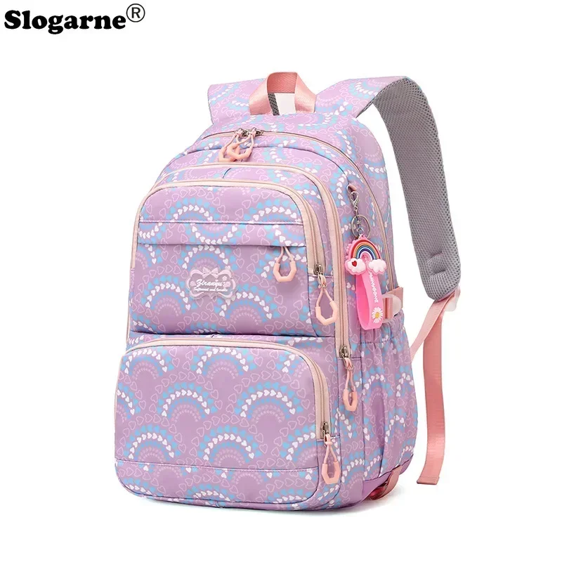 Children New Backpack Girls Primary Schoolbag Students Fashion Schoolbags Kids Large Capacity Backpack 3pcs Sets Waterproof Bags