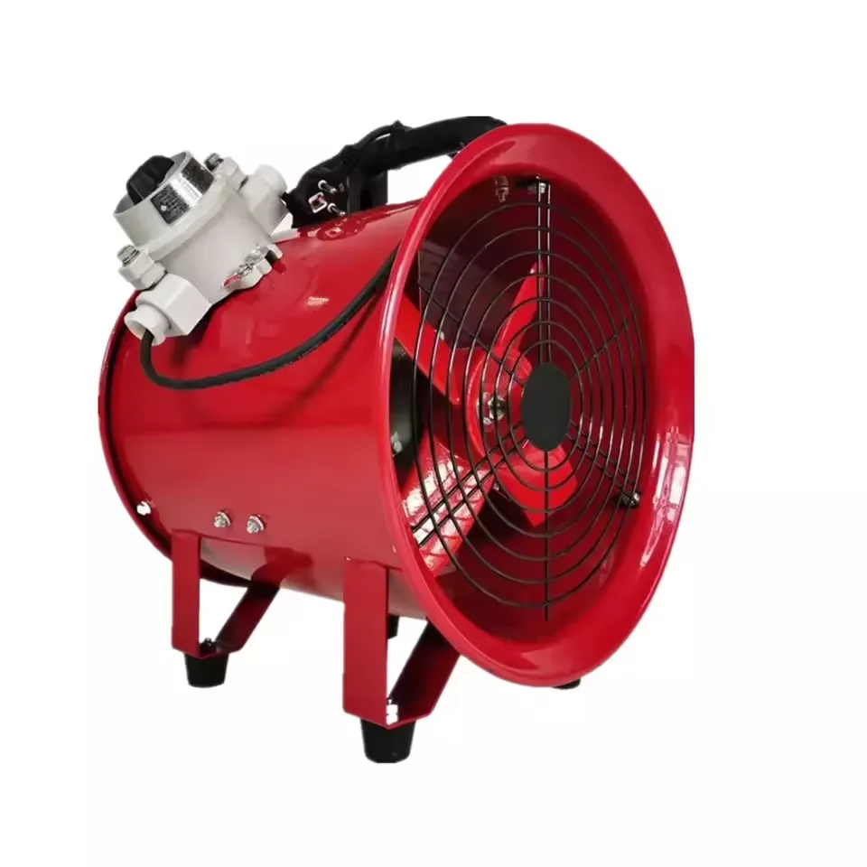 Industrial Portable Axial Duct Blower Marine Explosion Proof Air Ventilation Fan