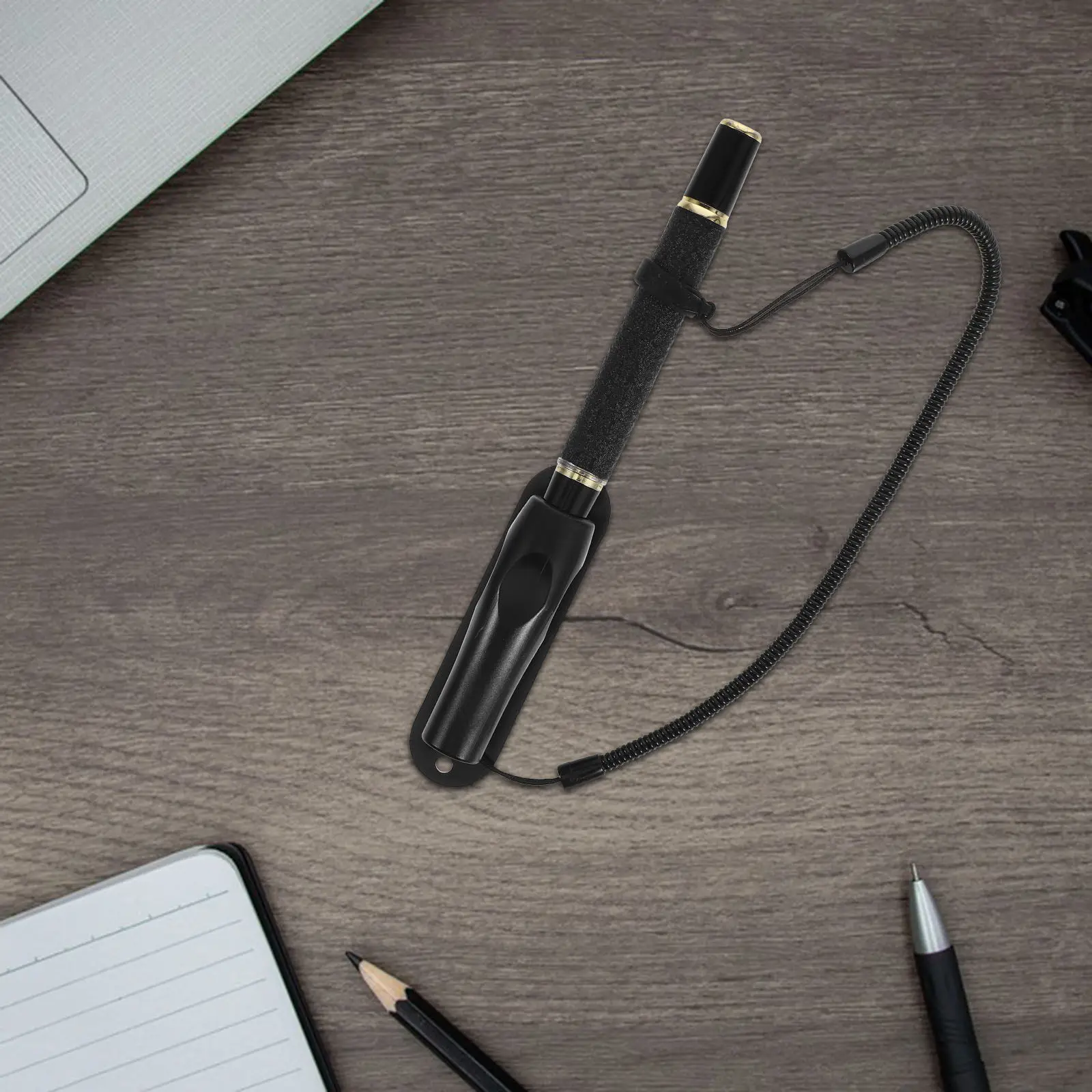 

2Pcs Versatile Elastic Anti-Loss Pen Lanyard Holder for Clipboard Desk Work Nurse Teacher Carpenter Contractor Retractable