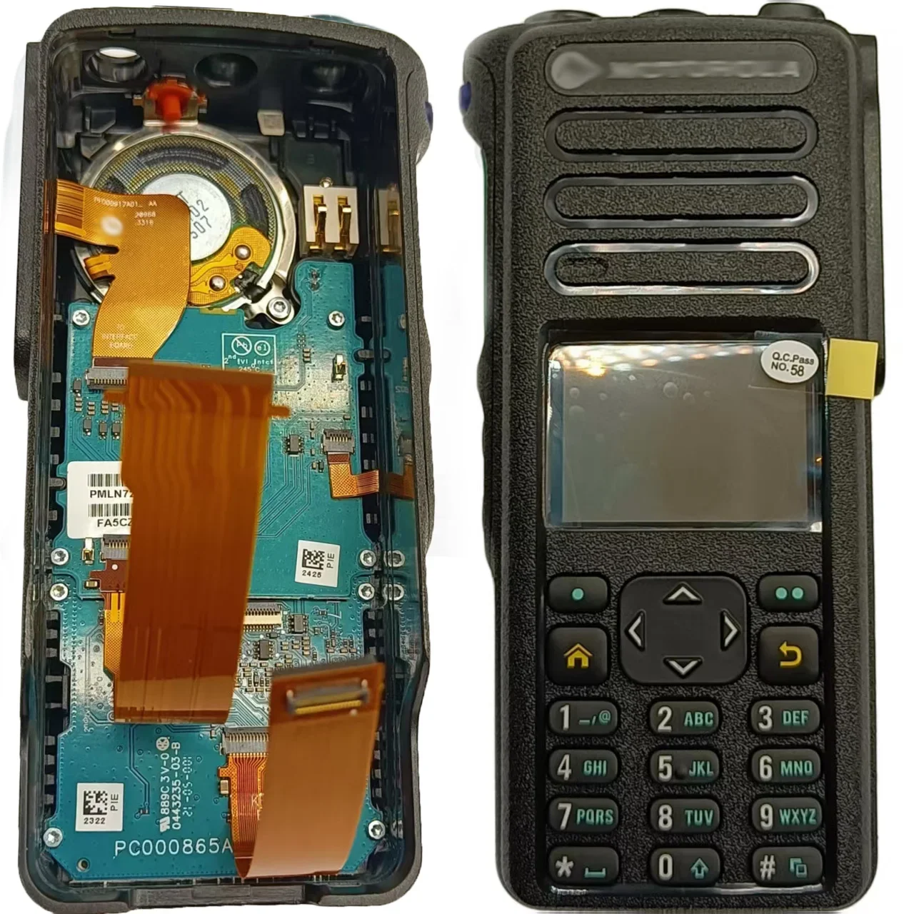 

Radio Front housing PMLN7452A for motorola APX900 Kit komplett