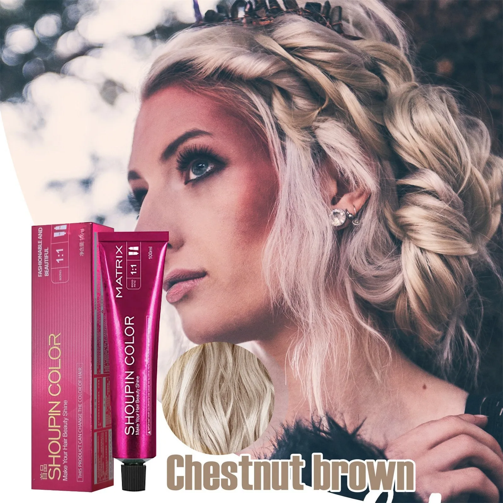 

Новый шампунь для окрашивания волос Micro Tide Color Single Hair Синие и черные цвета Инструменты для окрашивания волос Сделайте свое волосы Look Better