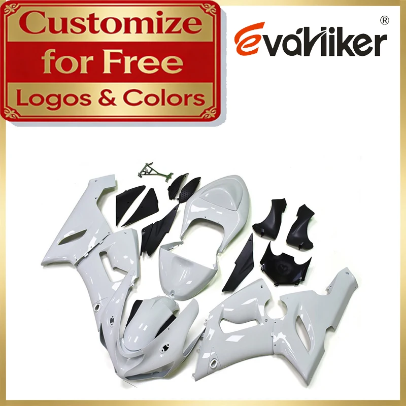 

Custom ABS Plastic Injection Mold For Kawasaki ZX6R 2005 2006 ZX636 05 06 Motorcycle Fairing Kit Body Kit Customizable Colors