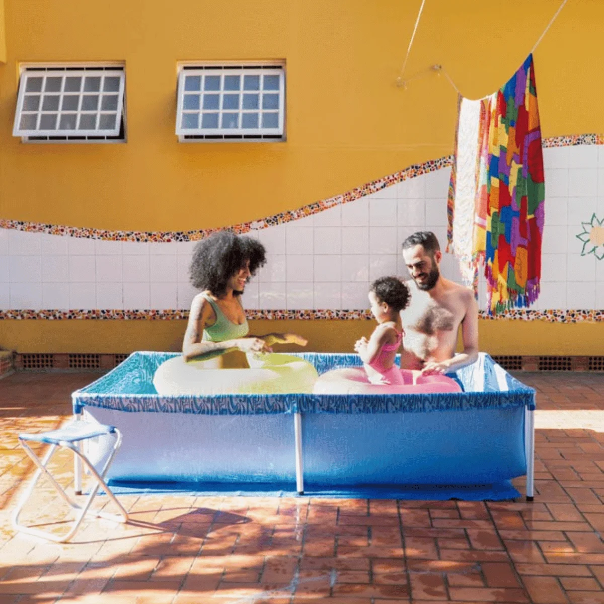 1000 L Mor Reinforced Structural Rectangular Children's Pool