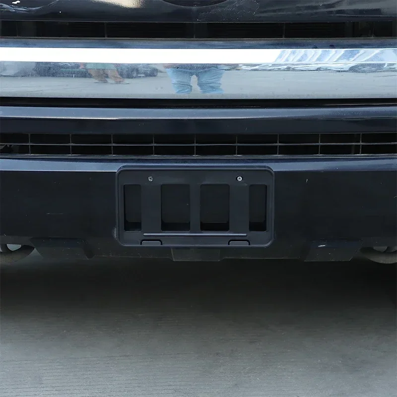 ABS Car Front License Plate Bracket Tray for Toyota Tundra 2014-2021 75101-0C010 Car Accessories