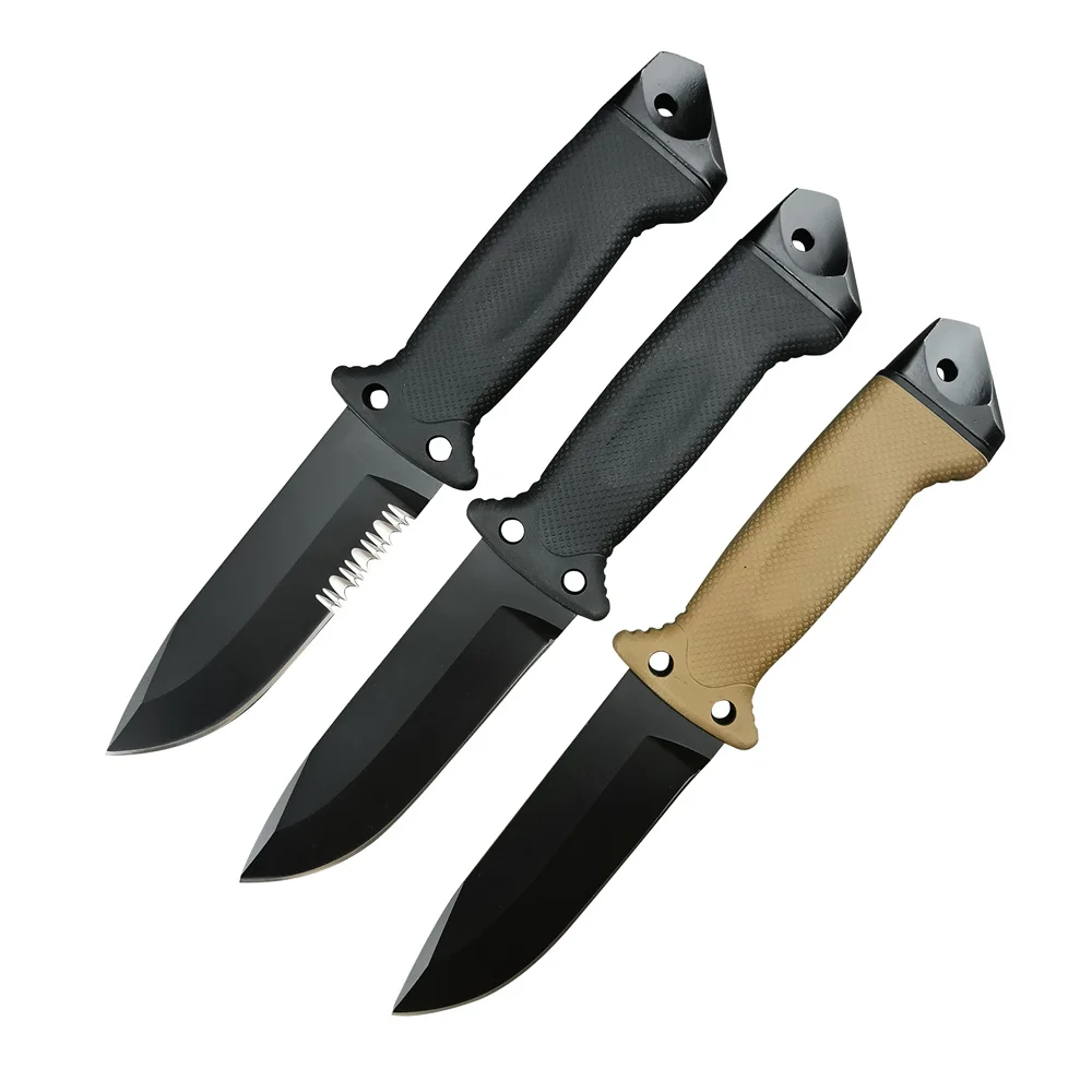 

Top Quality GB1400 Straight Knife 8Cr13Mov Blade High Hardness Folding Knife - Outdoor Camping Knife - Self-Defense Knife