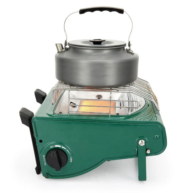 

Outdoor Heater Portable Dual-Use Camping Heating Stove Mini Tent Heater Roast Stove Gas Heating Furnace For Camping Picnic Fish