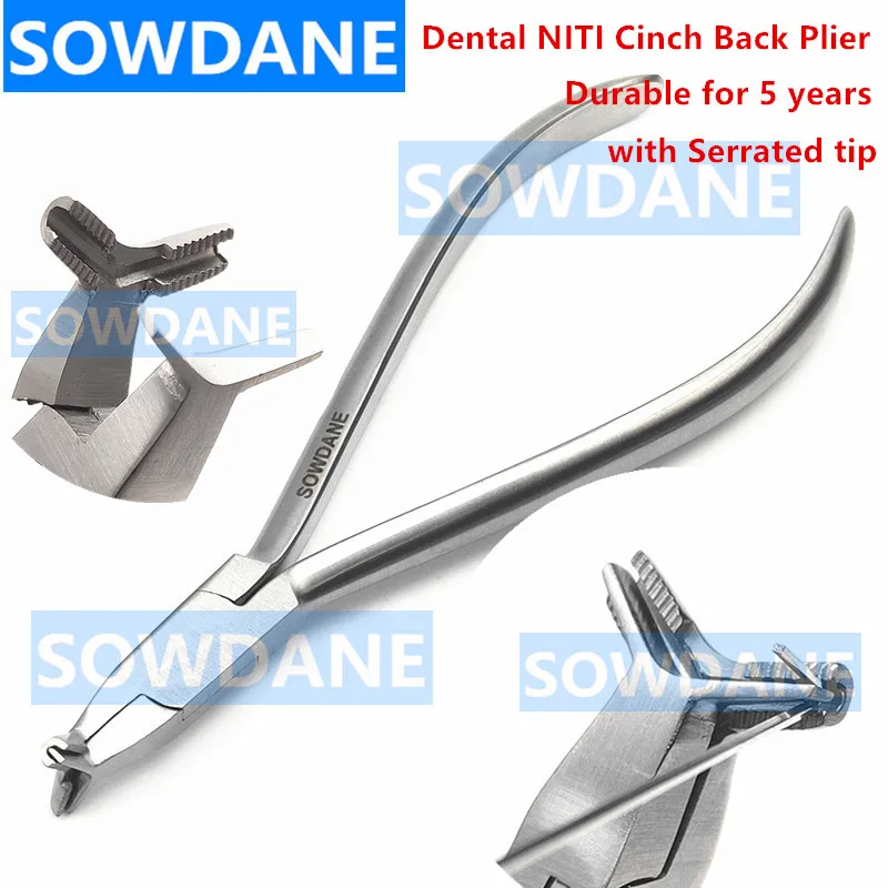 Dental Orthodontic Plier Light Wire Cutter Plier NITI Archwire Cinch Back Plier Loop Forming Wire Plier Young Loop Bending Tool