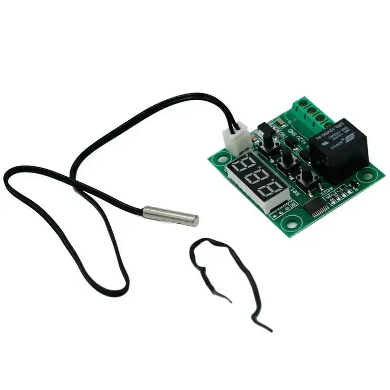 Controlador de temperatura de alta precisión con pantalla digital, microinterruptor de control de temperatura XH - W1209