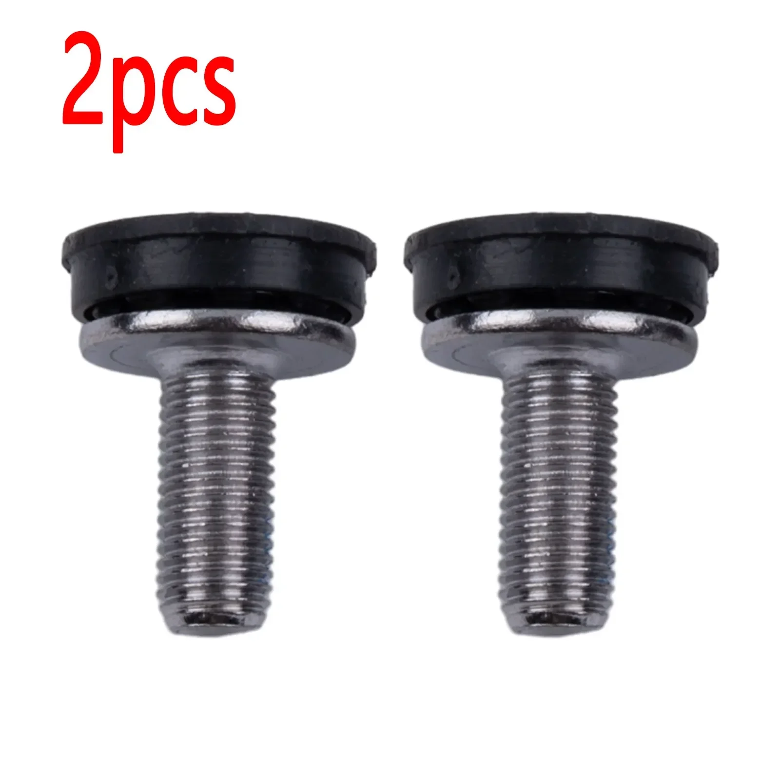 2pcs MTB Road Bicycle Bottom Bracket Axle Bolts Bike Alan Crank Screws M8 Black Steel Screws Practical Replacement  Accessories