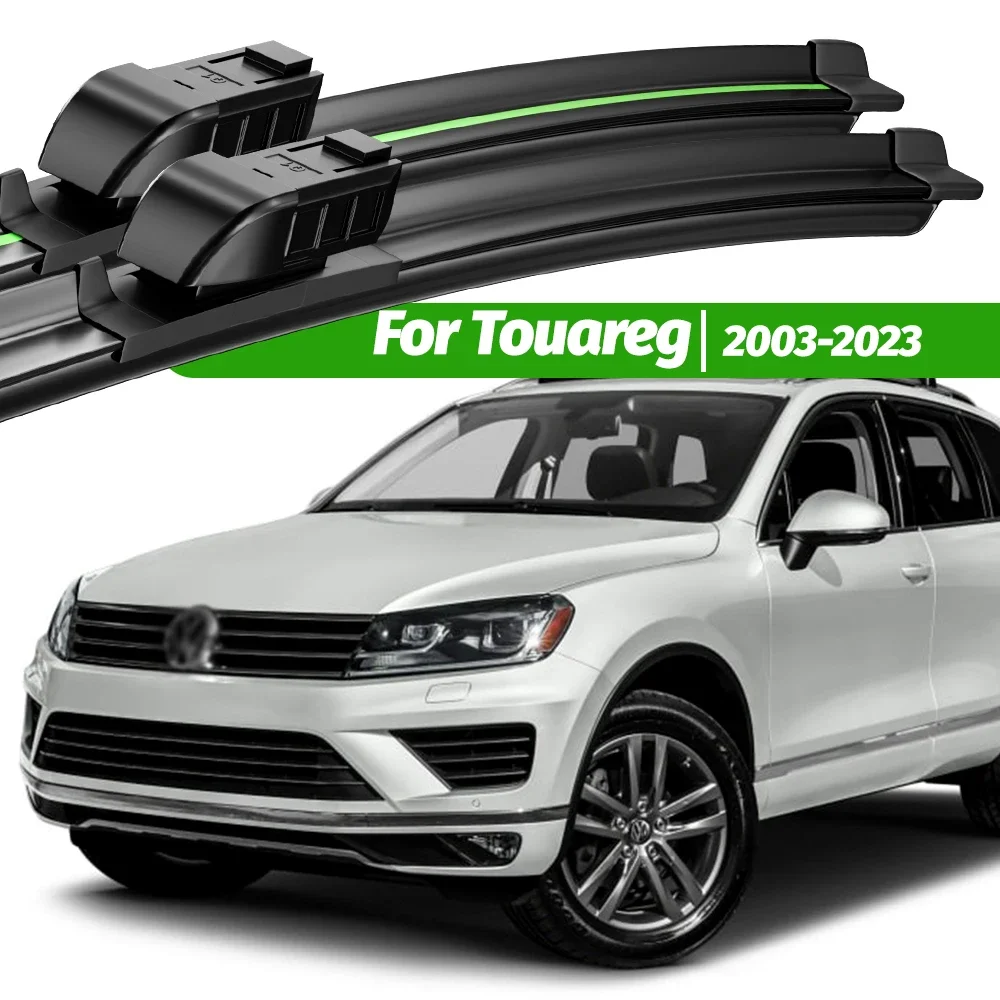 

For VW Touareg 2003-2023 2pcs Front Windshield Wiper Blades 2004 2008 2010 2012 2015 2018 2022 Windscreen Window Accessories