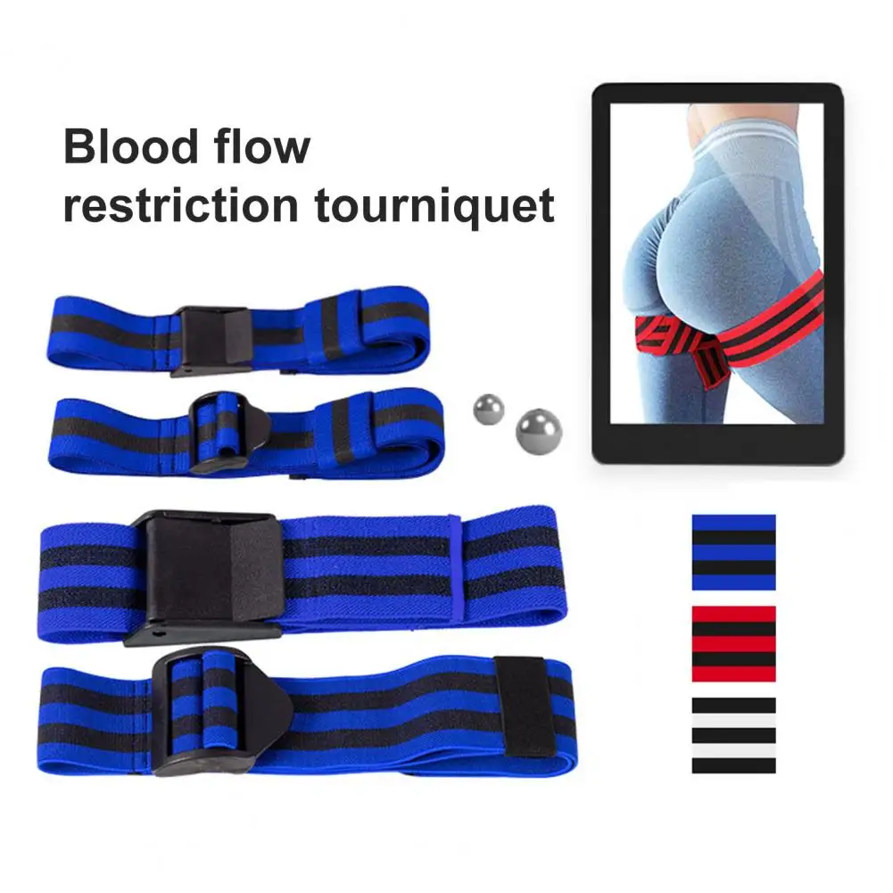 Fitness Occlusion Bands Elastic Bands For Blood Flow Restriction Training Pressurized Tape For Arm Thigh Fast Muscle Growth 환류대