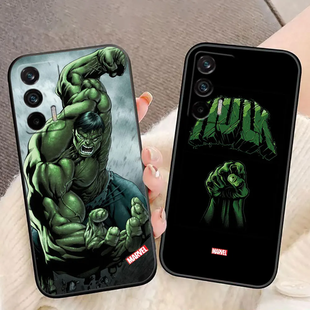 Marvel Strong Man The Hulk Phone Case For OPPO REALME GT NEO 2 Master NARZO 50I 50A 50 Pro X50 C65 C55 C53 C35 C33 C30S C30 Case