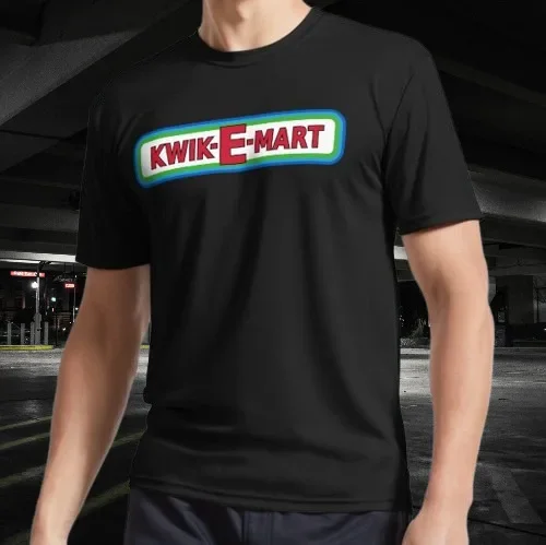 New Kwik-E-Mart Active Logo Unisex T-Shirt American Tee Funny Size S-5xl