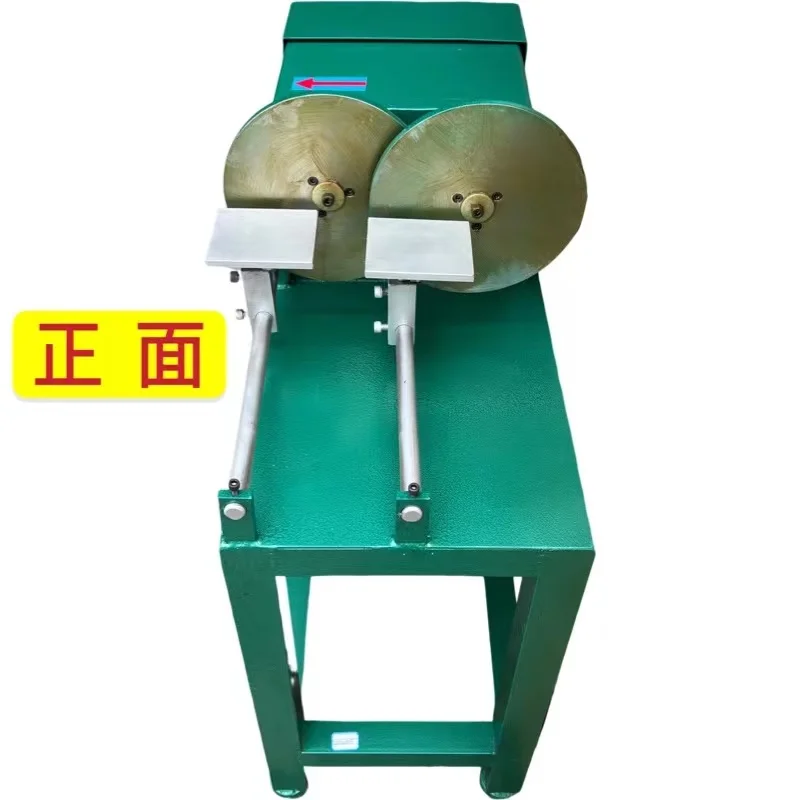 double disc machine double disc sander 9 inch sandpaper sander batch front machine burr polishing double butterfly sanding